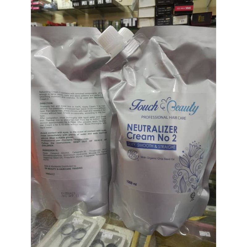 Ubat pelurus rambut/rebonding set No 1&2 HALAL | Shopee Malaysia