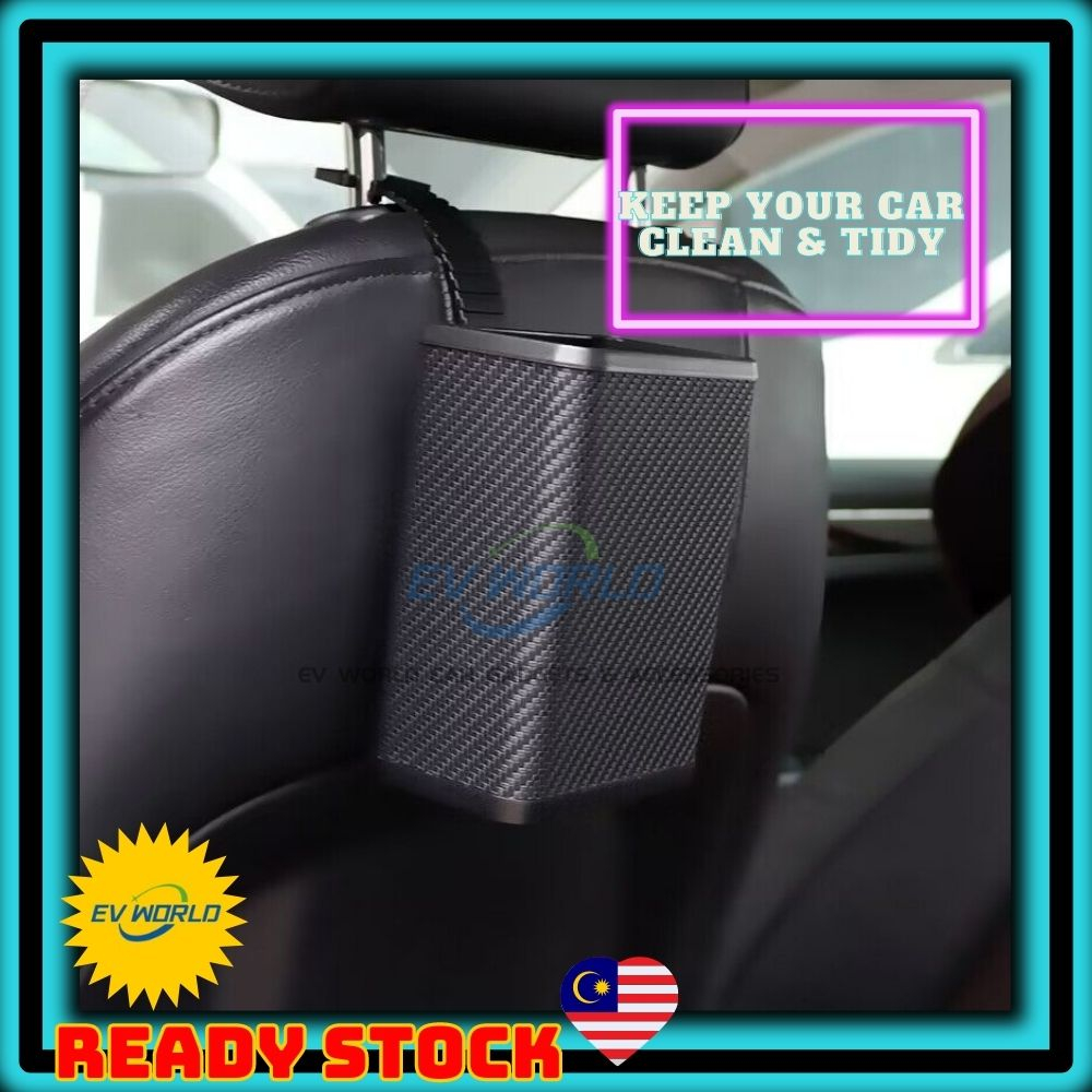 [B119 READY STOCK] Multifunctional Car Headrest Hanging Box Car Back ...