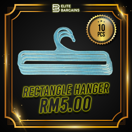 Rectangle Hanger | Hanger Tudung | 10 PCS | Shopee Malaysia