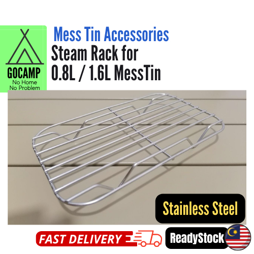 GOCAMP Steam Rack for Mess Tin Camping Outdoor Stainless Steel | Shopee ...