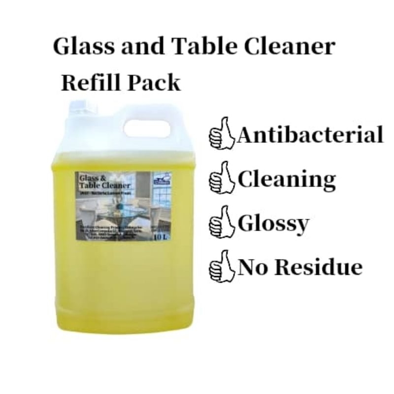 Glass and Table Cleaner 10 Litre Refill Pack | Shopee Malaysia