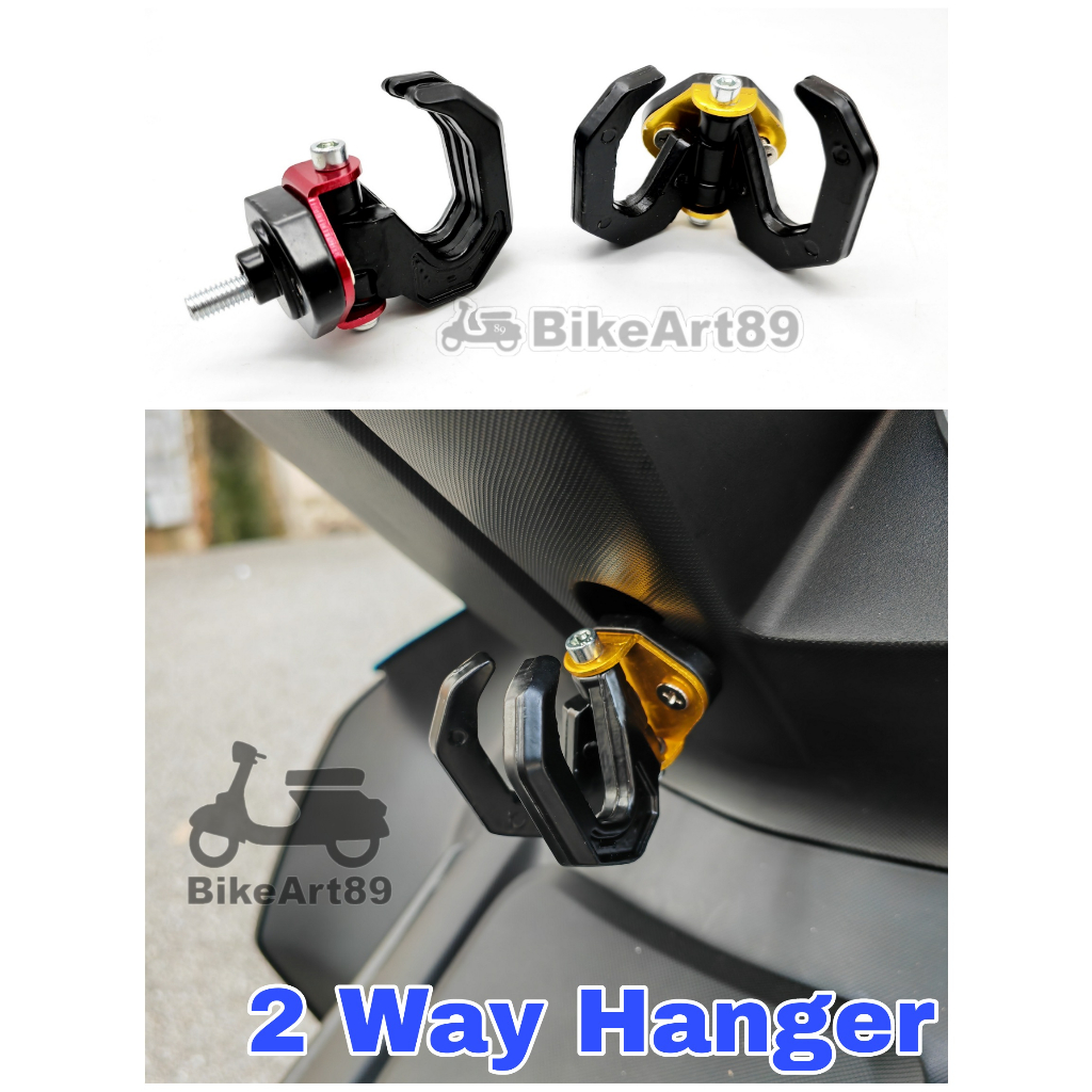 Hook Hanger Handle Bar 2 Way Helmet Scooter Beat Vario 150 160 NVX Nmax ...