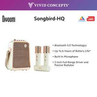 Divoom Songbird-HQ Portable Karaoke Bluetooth Speaker