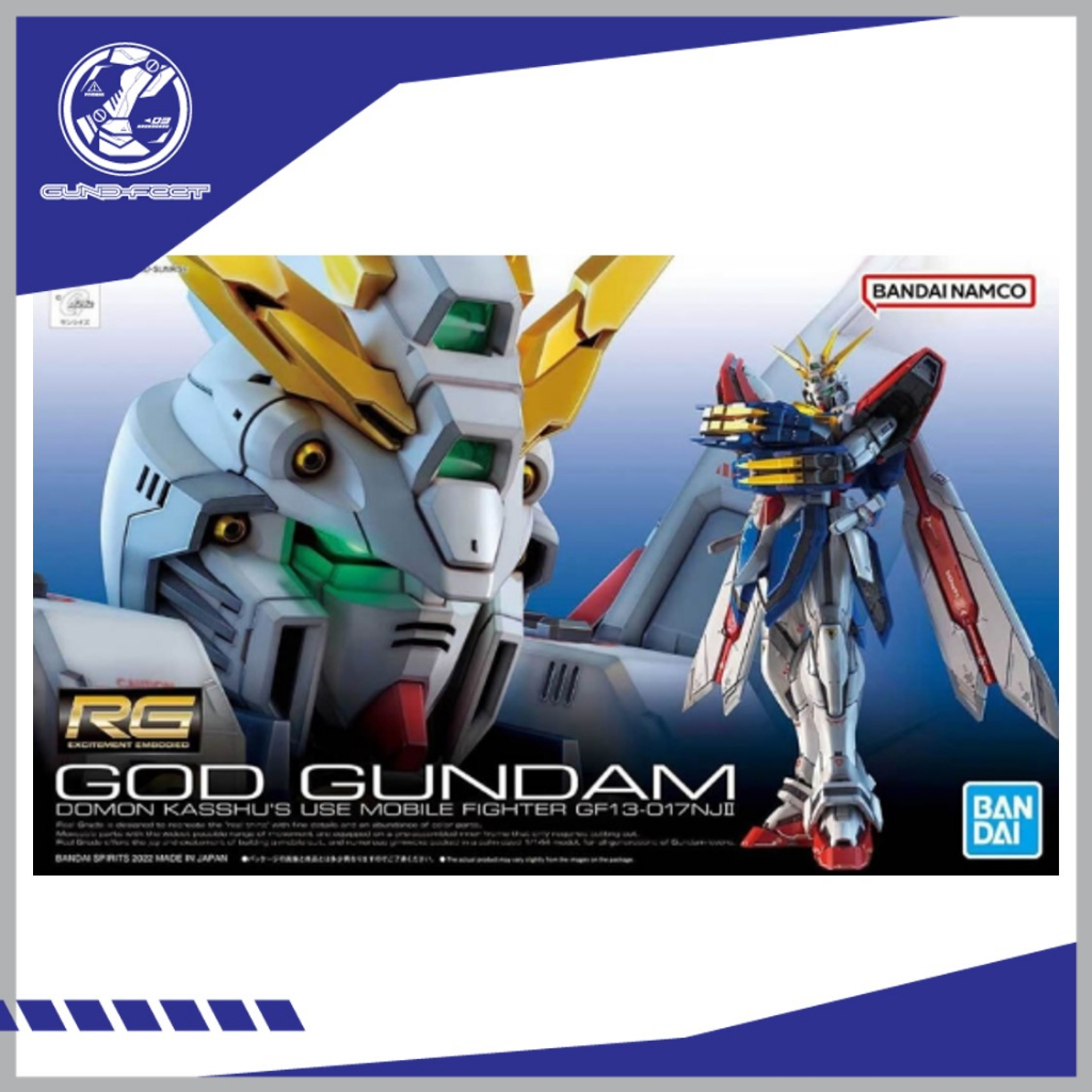 BANDAI RG 1/144 GOD GUNDAM | Shopee Malaysia