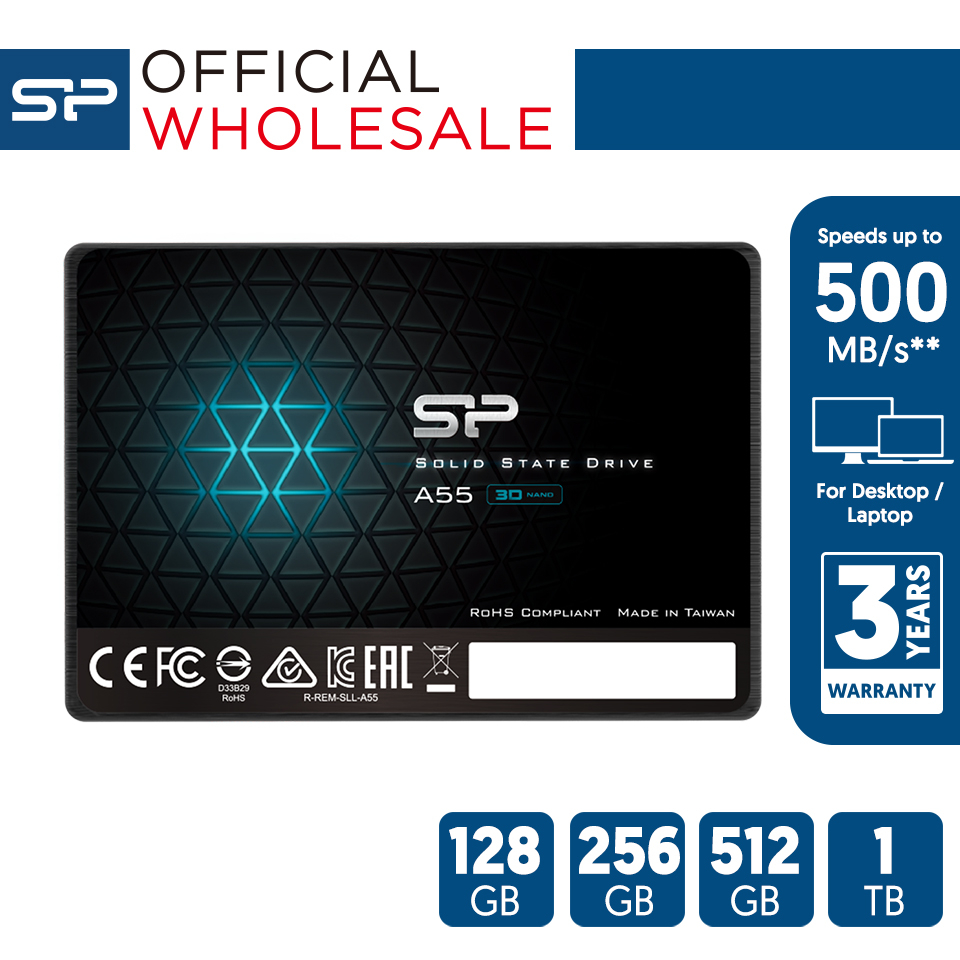 Silicon power hot sale a55 256gb