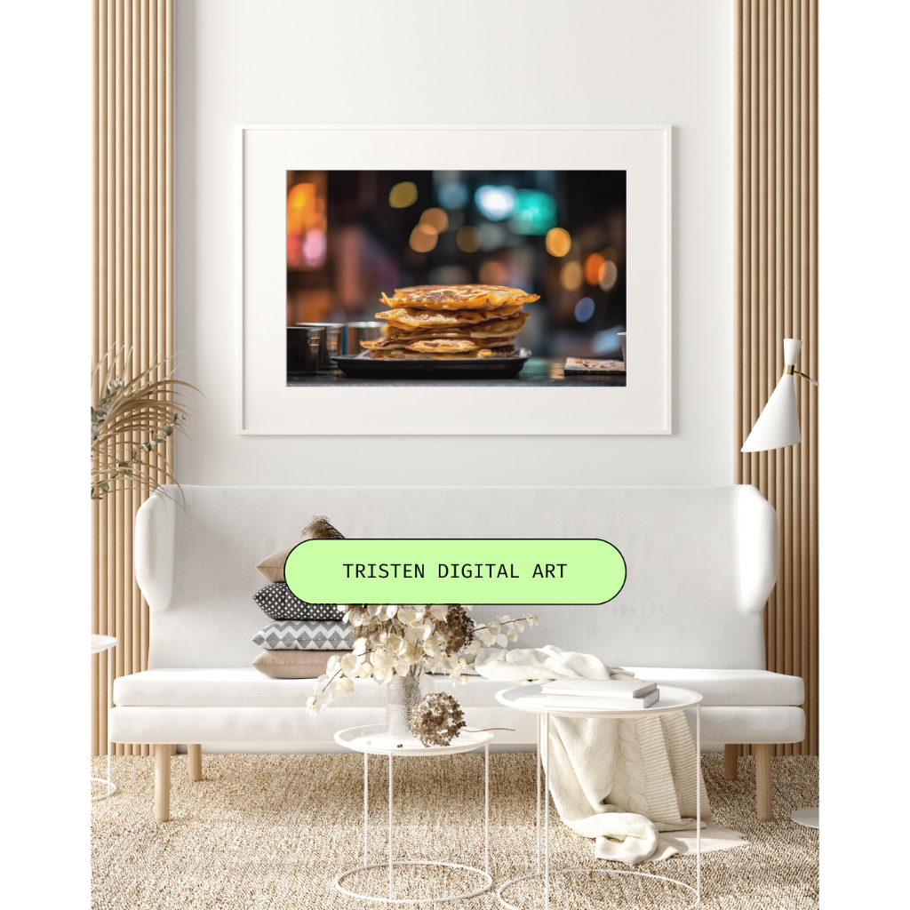 Malaysian Roti Digital Art | Shopee Malaysia