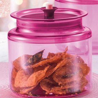 Tupperware Gourmet Counterparts Canister Cookies Jar 900ml Airtight 