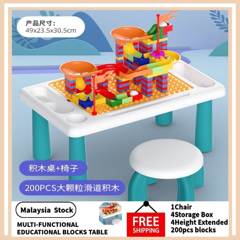 Children S Jigsaw Children S Multi Function Table Building Block