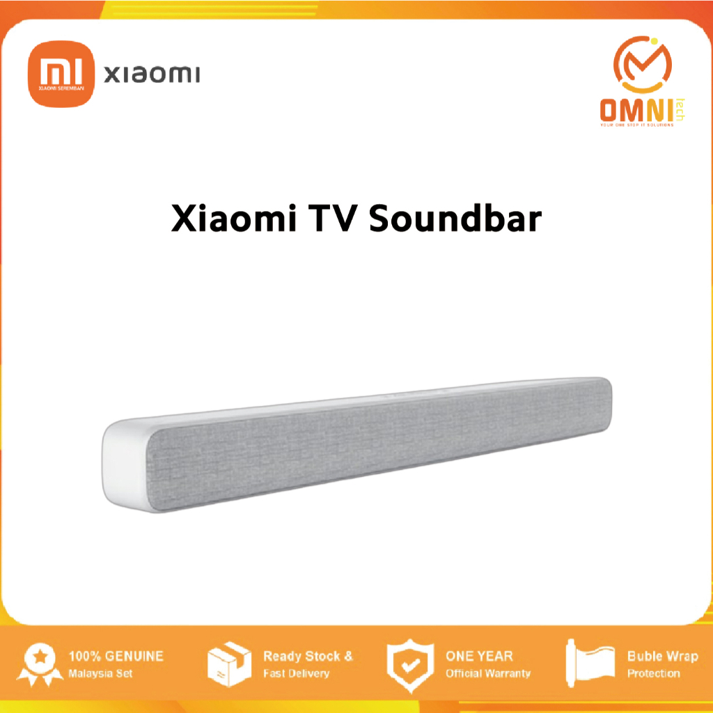 100 Original Xiaomi Mi Soundbar Bluetooth Playback 8 Sound Unit TV