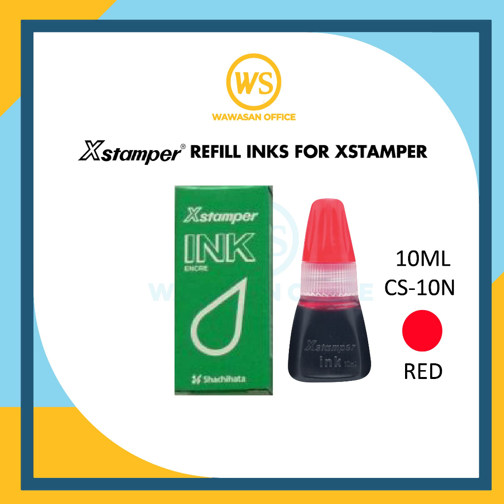 Artline Xstamper Ink / Xstamper Refill Ink / Stamp Refill ink (10ml