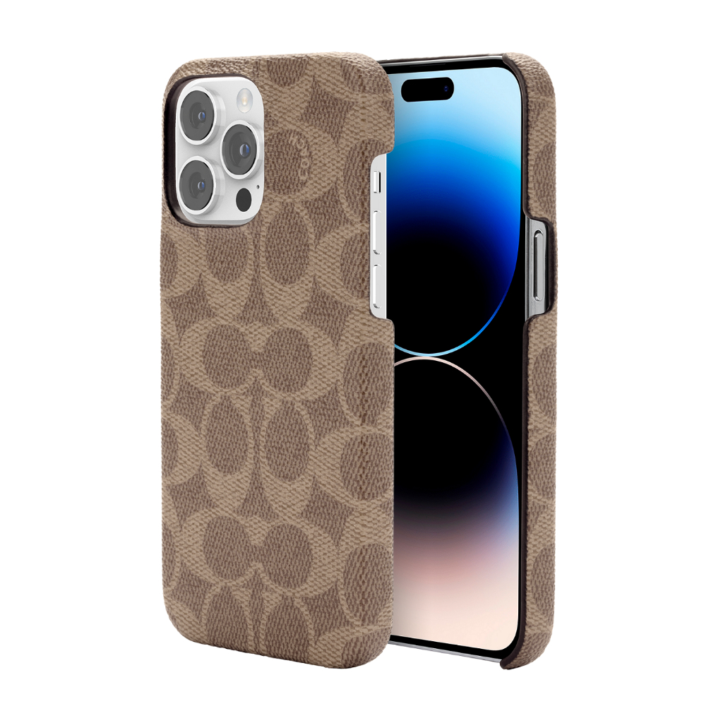 incipio COACH Leather Slim Wrap Phone Case - IP 14 Pro/ 14 Pro Max