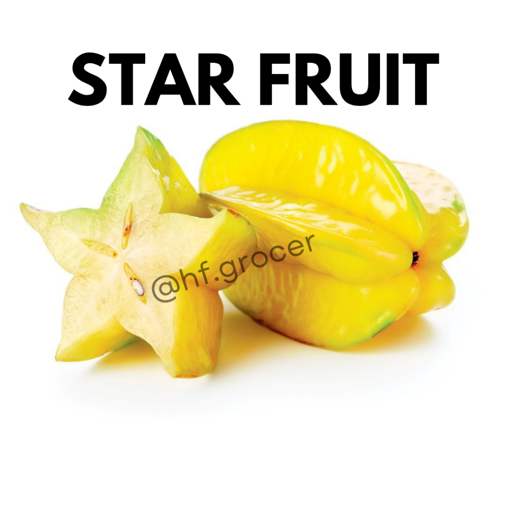 Starfruit | Buah Belimbing (3 pieces) | 杨桃 Fresh Fruits | Shopee Malaysia