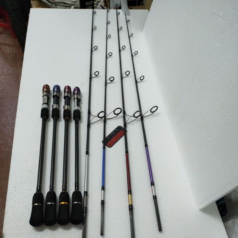 jigging rod solid carbon.torikumu rod.Light jigging rod spinning rod