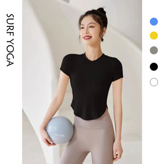 Short Sleeve Women Sports Weart Shirt Workout Top Tight Seamless Yoga Tops  Gym Sports Breathable Quick Dry Tops T Shirt - China Sweatshirts and Sports  Wear price