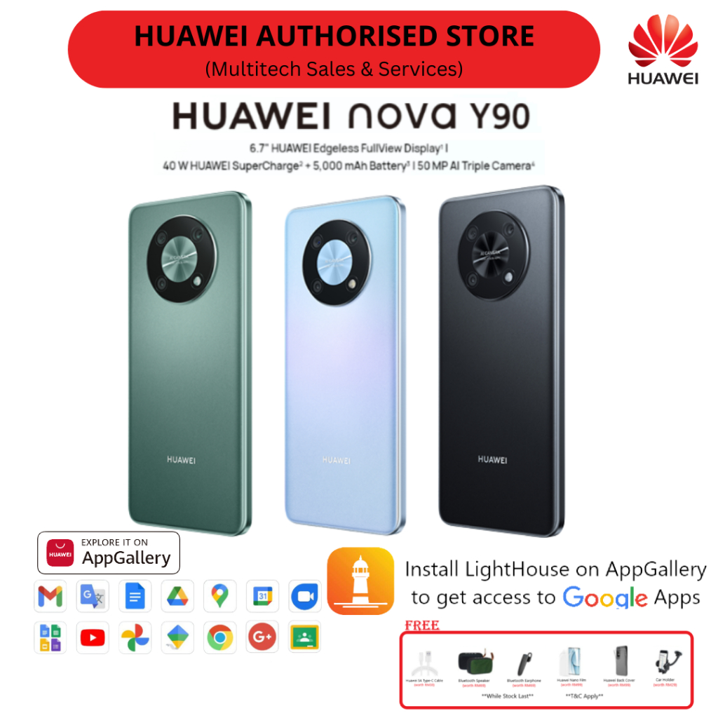 Huawei Nova Y90 Smartphone 8GB + 128GB 50MP AI Triple Camera 5000mAh ...