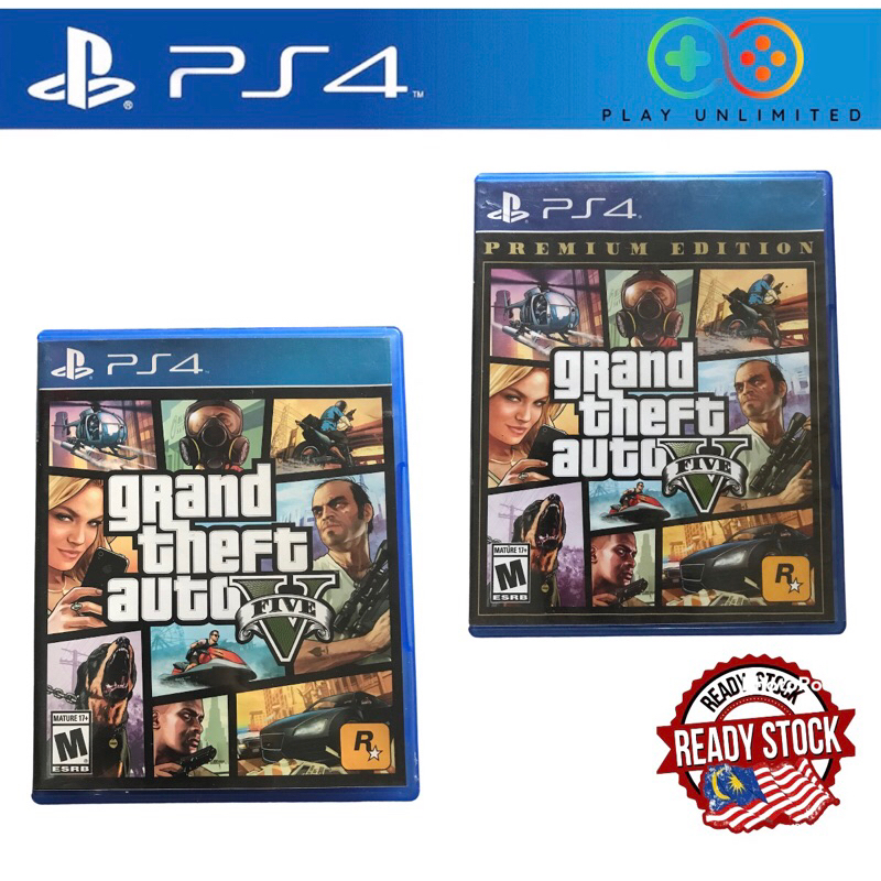 PS4 GTA V Grand Theft Auto V / GTA 5 - Used PS4 Game | Shopee Malaysia