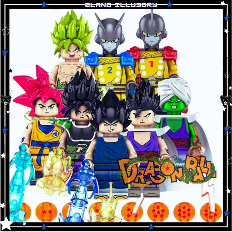 Dragon Ball Minifigures Build Your Dragon Ball World with These