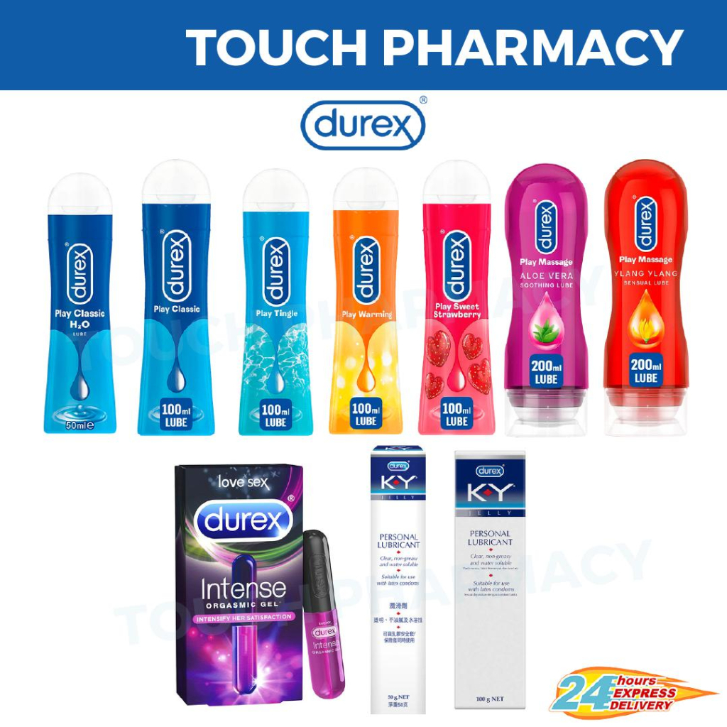 DUREX Lube Lubricant Gel Play Classic/Play Tingle/Play Warming/Play