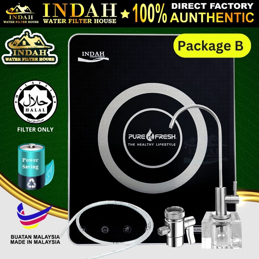 INDAH 5 Stage Alkaline Water Purifier Home Drinking Water Filter System Water Purifier Model