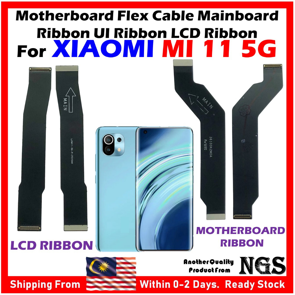 Original Motherboard Flex Cable Mainboard Ribbon Ui Ribbon Lcd Ribbon For Xiaomi Mi 11 5g 8451