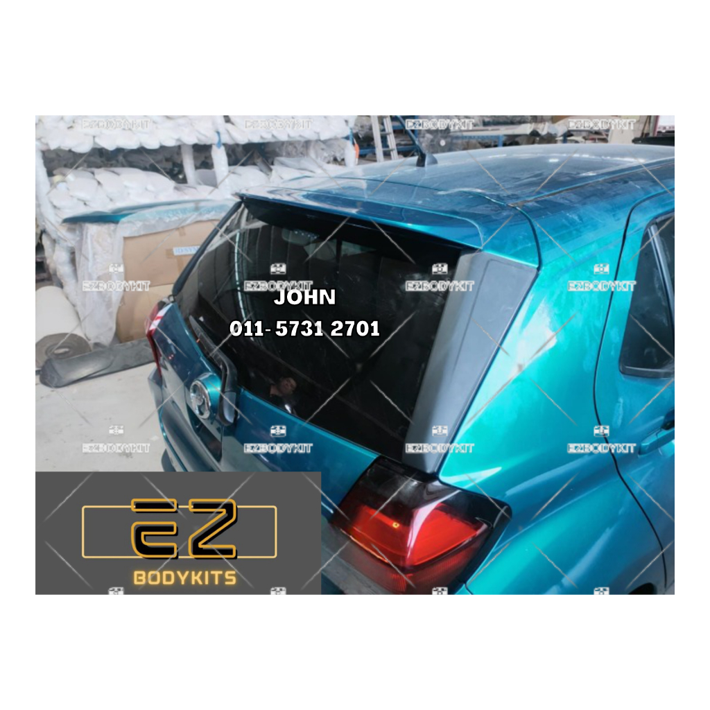 ABS READY STOCK PERODUA AXIA 2023 GEAR UP SPOILER WITH PAINT MATERAIL
