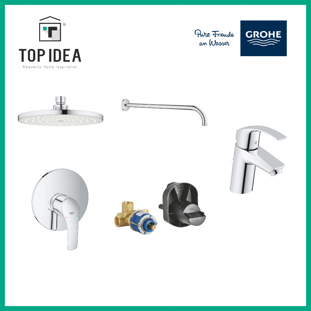 GROHE EUROSMART CONCEALED SHOWER MIXER PACKAGE 3B Shopee Malaysia