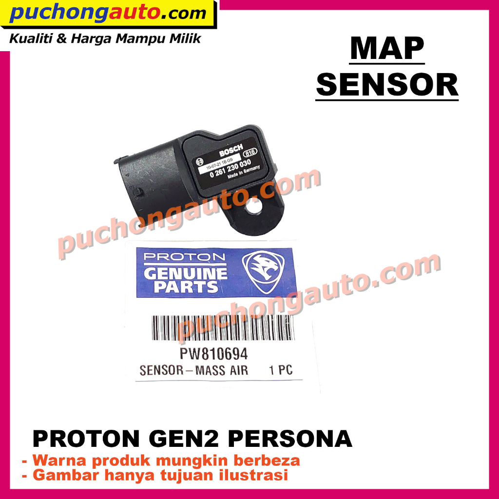 Original MAP Sensor 41MPP2-2 37840-RZ0 Für Honda Civic - Manifold Absolute Pressure Sensor