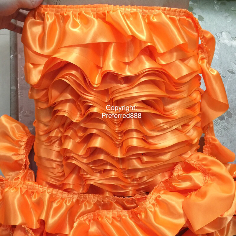 ️ ROPOL / RAPUN RENDA Kedut Siap * RUFFLE LACE * jenis Kain SATIN ...