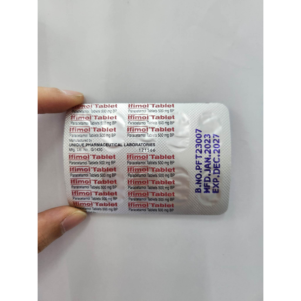 IFIMOL 500MG (PARACETAMOL) 10'S/STP | Shopee Malaysia