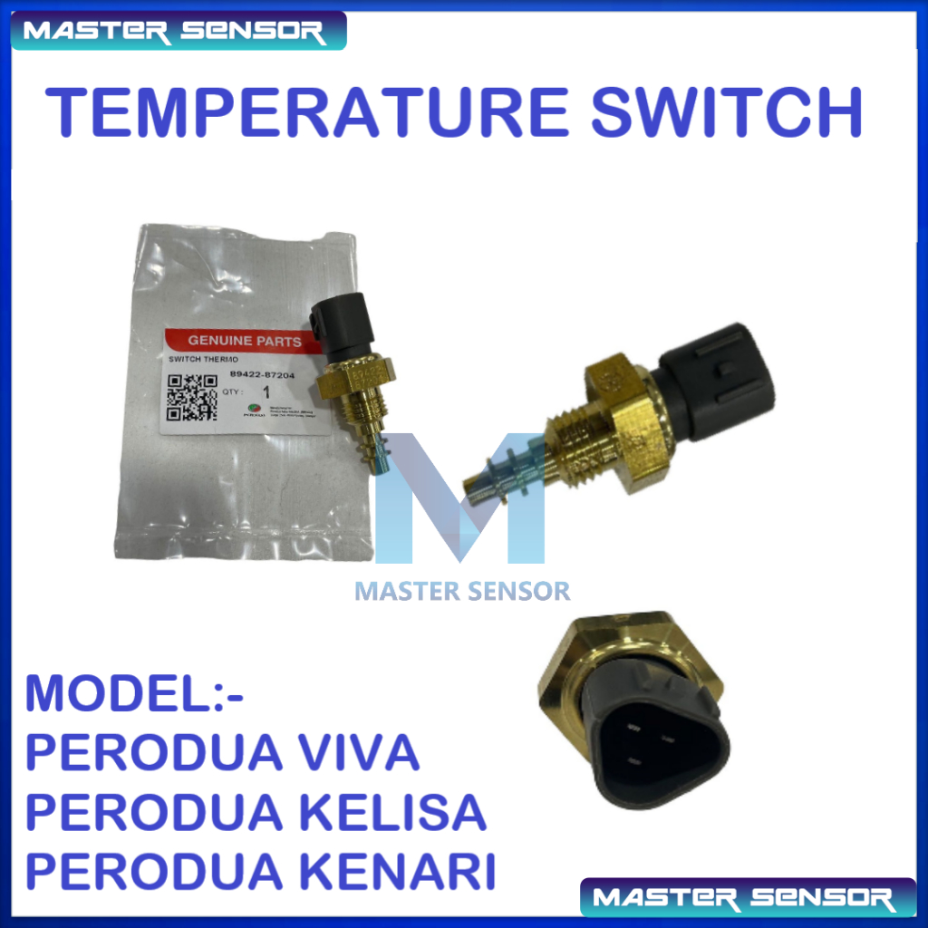 100 Perodua Kenari Kelisa Viva 3Pin Thermo Sensor Temperature Radiator