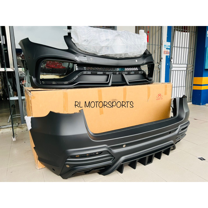 Mercedes Benz X253 W253 SUV Glc 63 glc63 WALD Bodykit body kit front ...