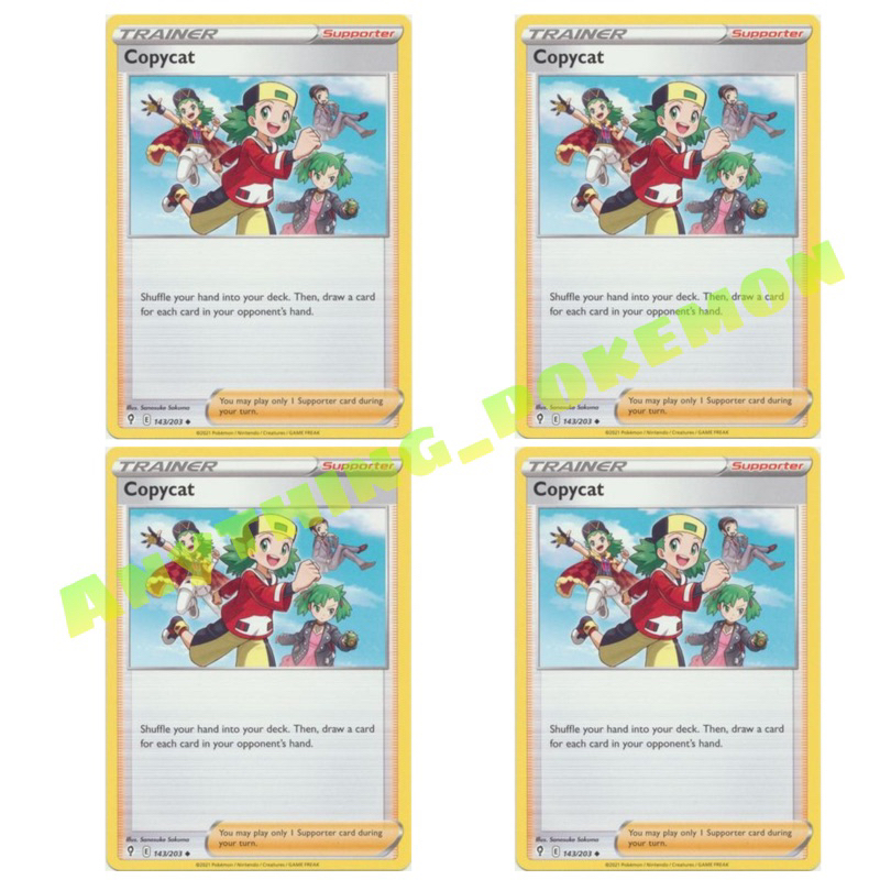 Pokmon Card Trainer - Copycat (143/203), (127/168) - NORMAL/REVERSE HOLO |  Shopee Malaysia