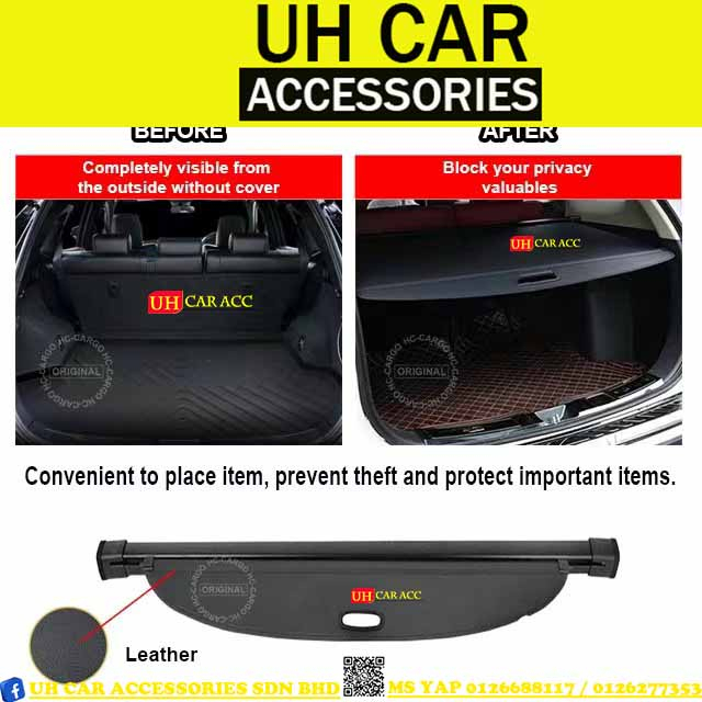 PERODUA ALZA 2009-2021 REAR TRUNK BOOT RETRACTABLE COVER | Shopee Malaysia
