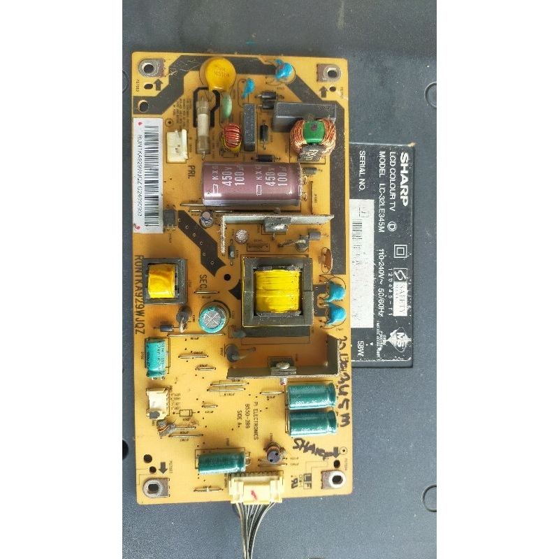 SHARP LC-32LE345M POWER BOARD | Shopee Malaysia