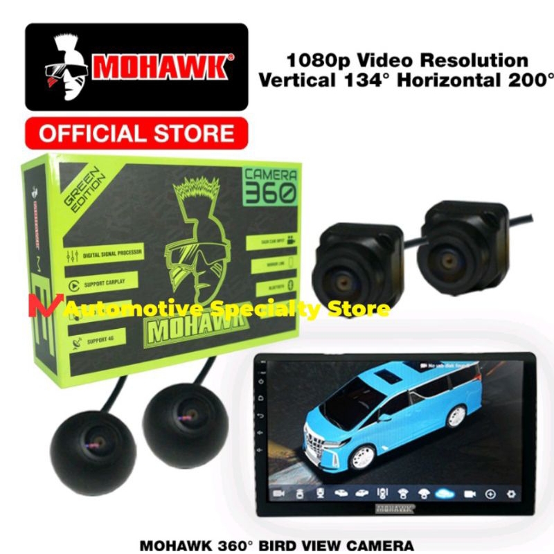 Mohawk Car AHD 360° panoramic camera Surround View System Driving Bird ...