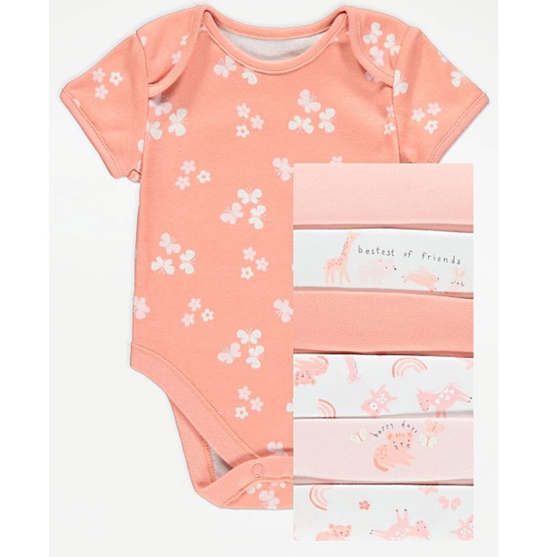 George UK Baby Bodysuits Rompers 7pcs PART OF READY STOCK
