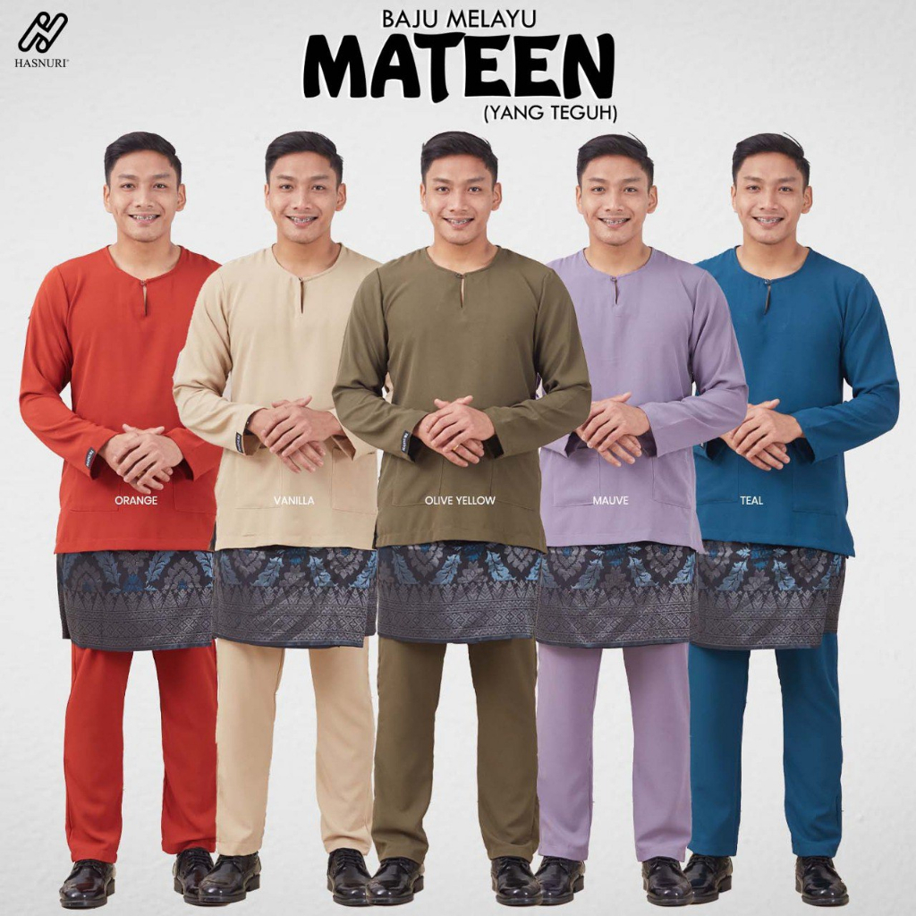 Baju Melayu Baju Raya 2023 Baju Melayu Mateen Baju Melayu Moden Hasnuri Baju Melayu 9619