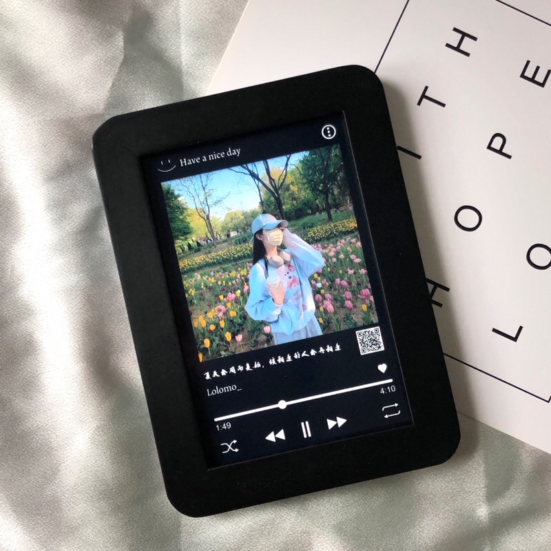 Customised Spotify Music Photo Frame Photo Printing 4R 6 inch Shopee