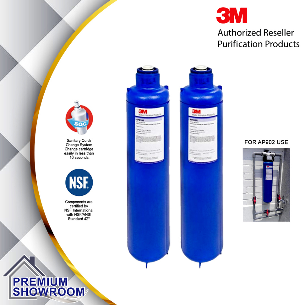 (TWIN PACK) 3M Replacement Cartridge AP910R (For AP902 Outdoor Water