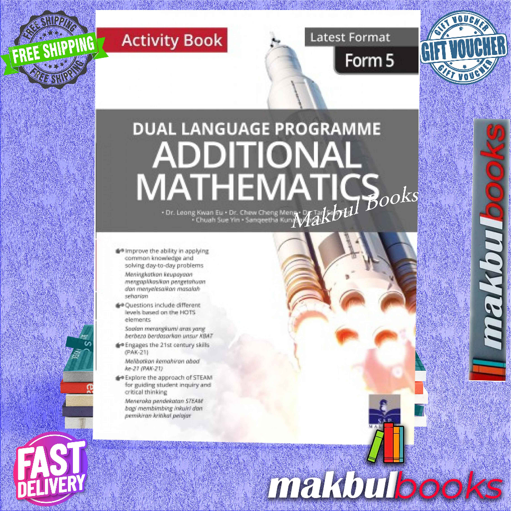 Dual Language Programme Additional Mathematics Activity Book Form 5 ...