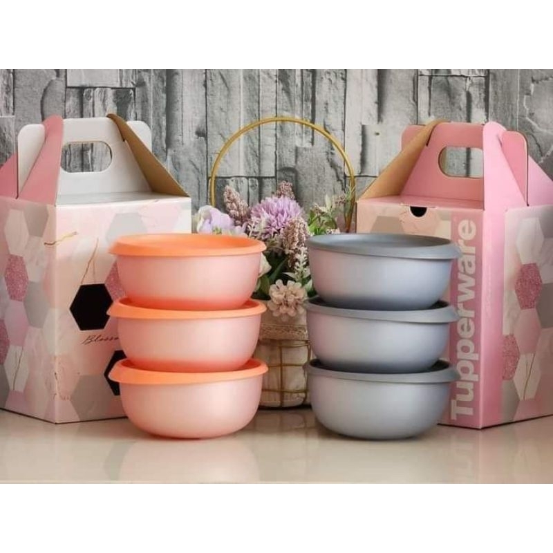 Tupperware Blossom Bowls 550ml Shopee Malaysia