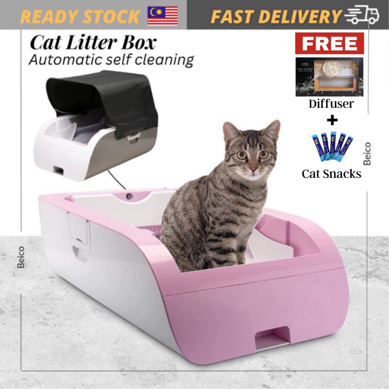 Intelligent Cat Litter Box Automatic Cat Toilet Deodorization Electric