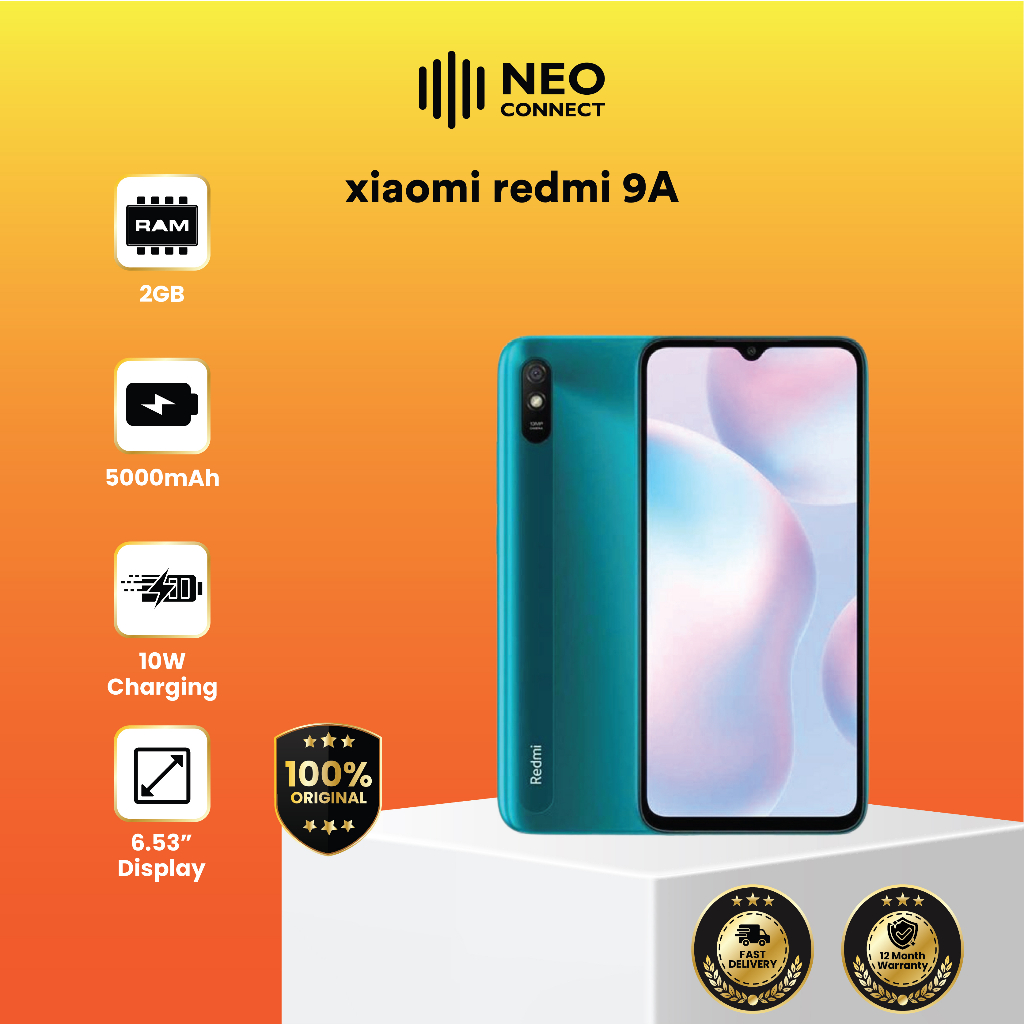 Xiaomi Redmi 9A 32GB Dual Sim 2GB Ram