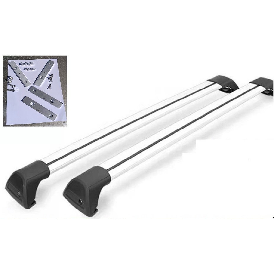 (Veloz/Toyota Cross )(Isuzu Dmax/Mux)Closed Rail Cross Bar/Roof Rack ...