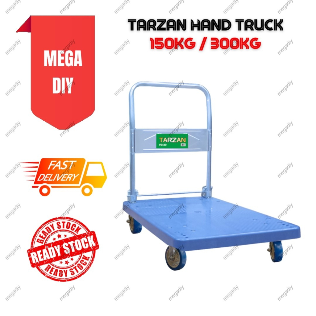 Tarzan 150/300/500kg Heavy Duty Industrial Hand Truck / Trolley Kereta