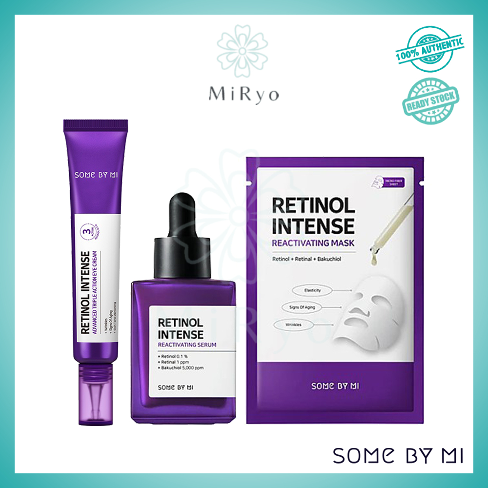 SOME BY MI Retinol Intense Reactivating Eye Cream / Serum / Mask [MIRYO ...