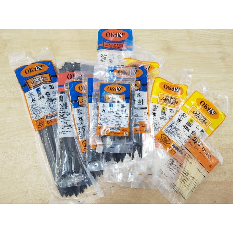 LS GEMILANG #sirim# 4.8mm OK-IN 6'' 8'' 10'' 12'' 14'' 16'' CABLE TIE ...