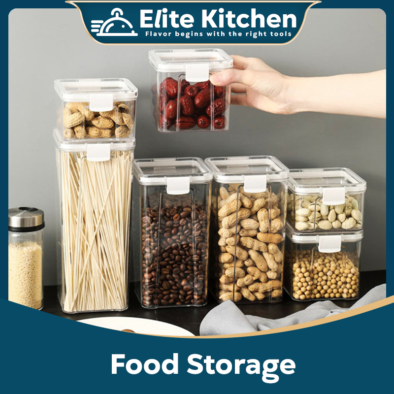 Elite Kitchen - Airtight Sealed Stackable Food Container Multigrain ...