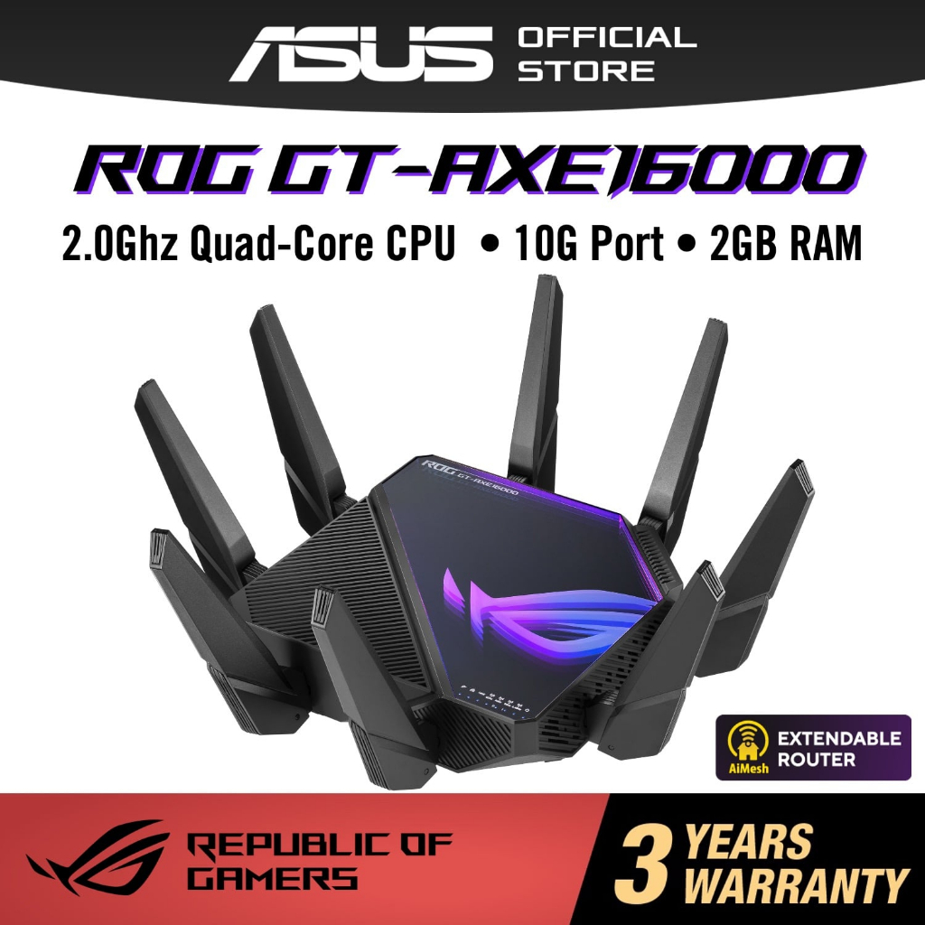 Rog Rapture Gt-Axe16000 Gaming Router – EEHHG