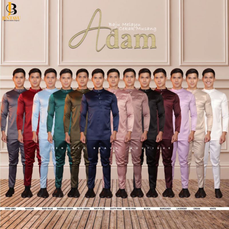 ADAM BAJU MELAYU CEKAK MUSANG COD | Shopee Malaysia